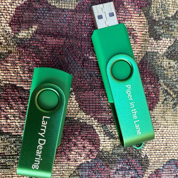 "Piper in the Lane" album play-ready USBs